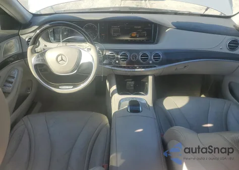 2016 Mercedes-Benz S 550 4Matic z USA, uszkodzony, nr VIN WDDUG8FB3GA210087